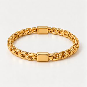 Rope Gold Brocelet Men's