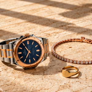 Men's Classic Two-Tone Watch